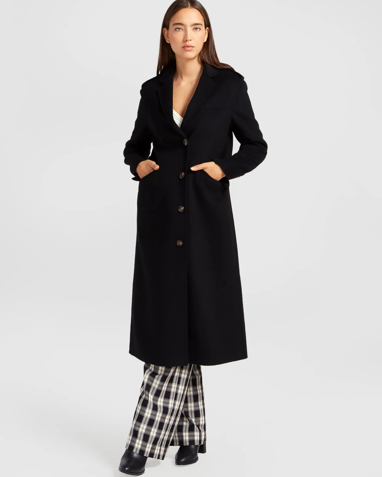Belle & Bloom Wool Coats | Wool Coats>Tainted Love Longline Coat -