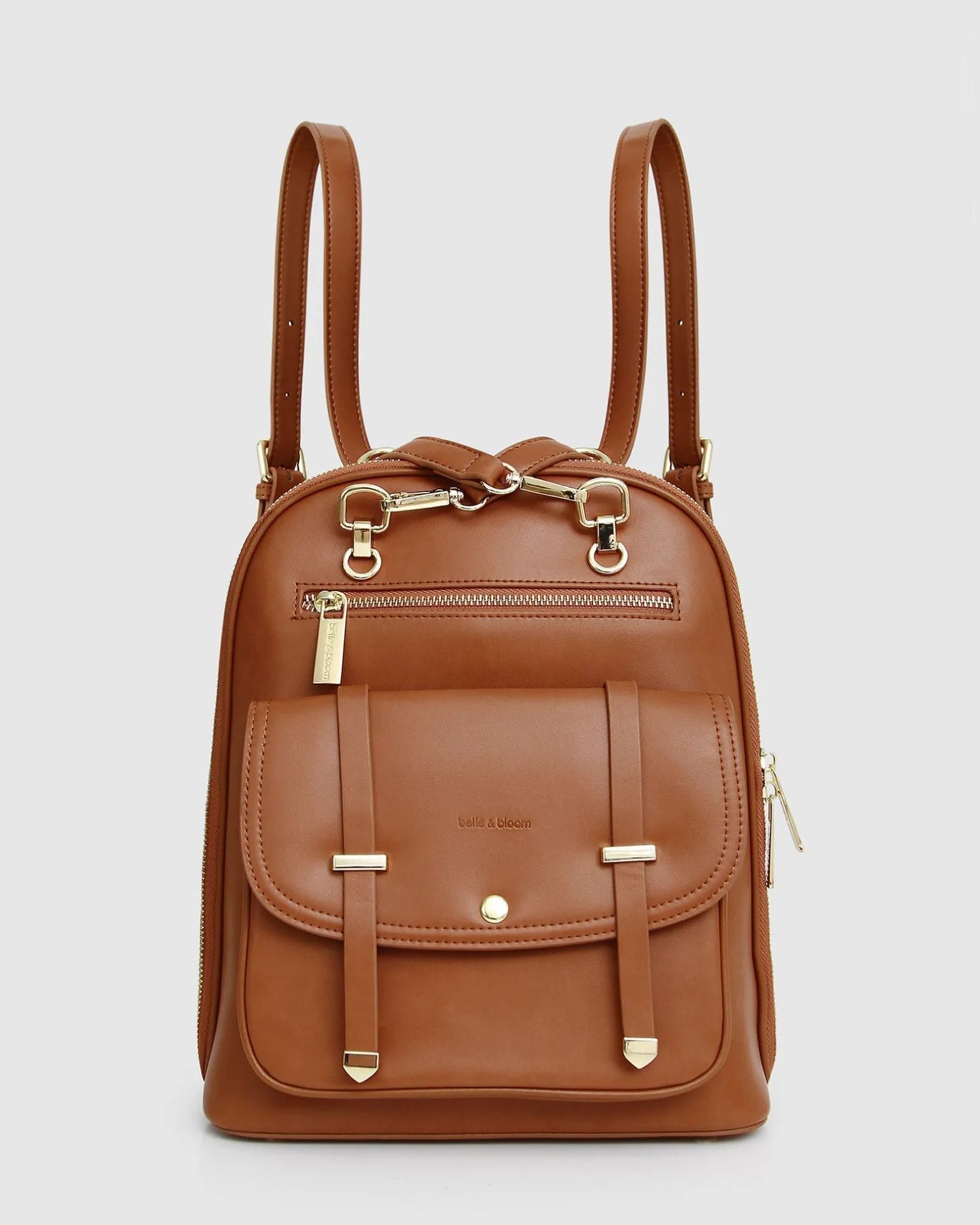 Belle & Bloom Backpacks | Handbags>5th Ave Leather Backpack -