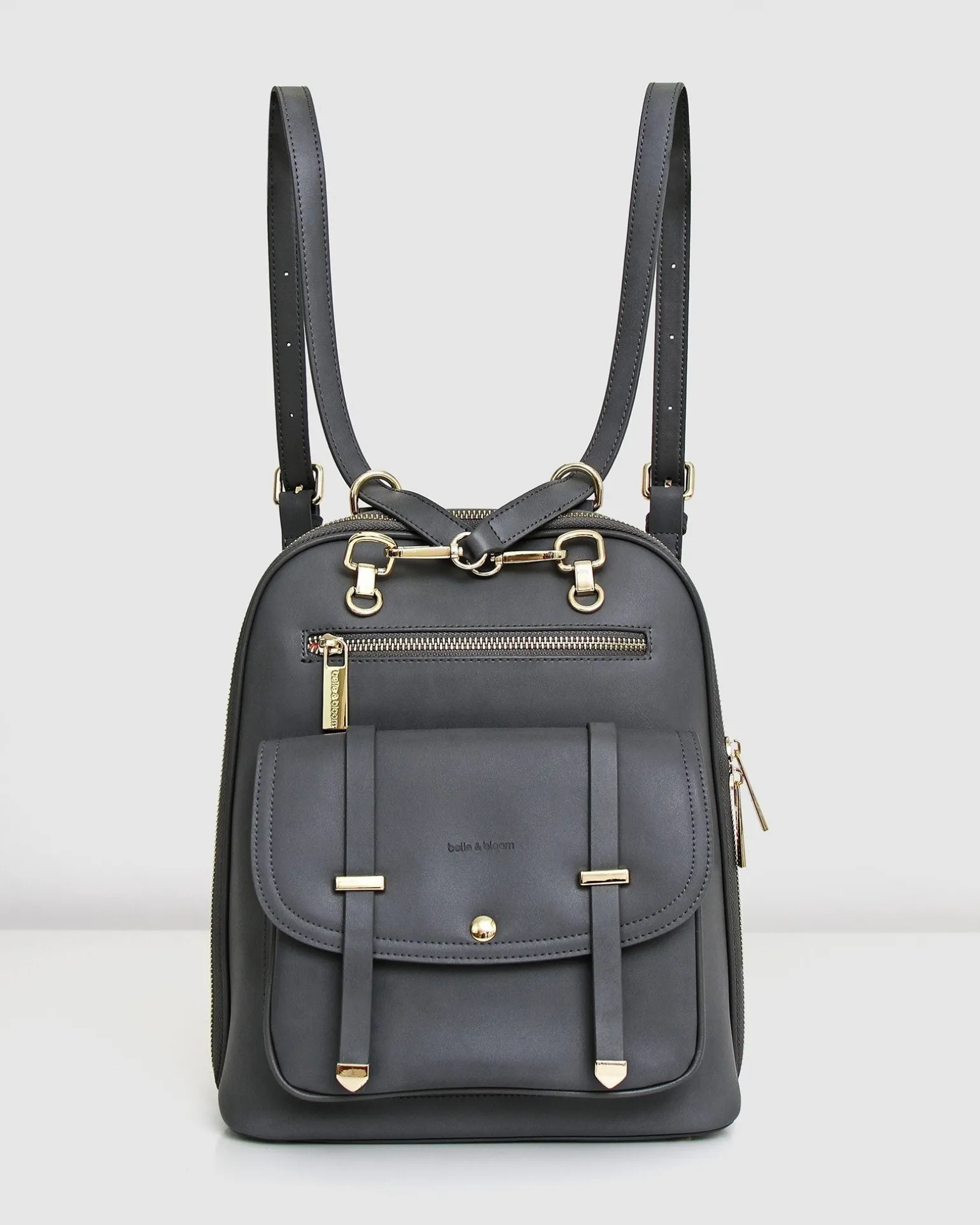 Belle & Bloom Backpacks | Handbags>5th Ave Leather Backpack -