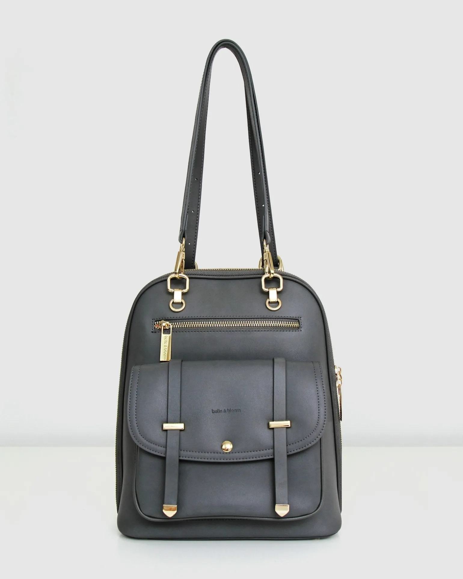 Belle & Bloom Backpacks | Handbags>5th Ave Leather Backpack -