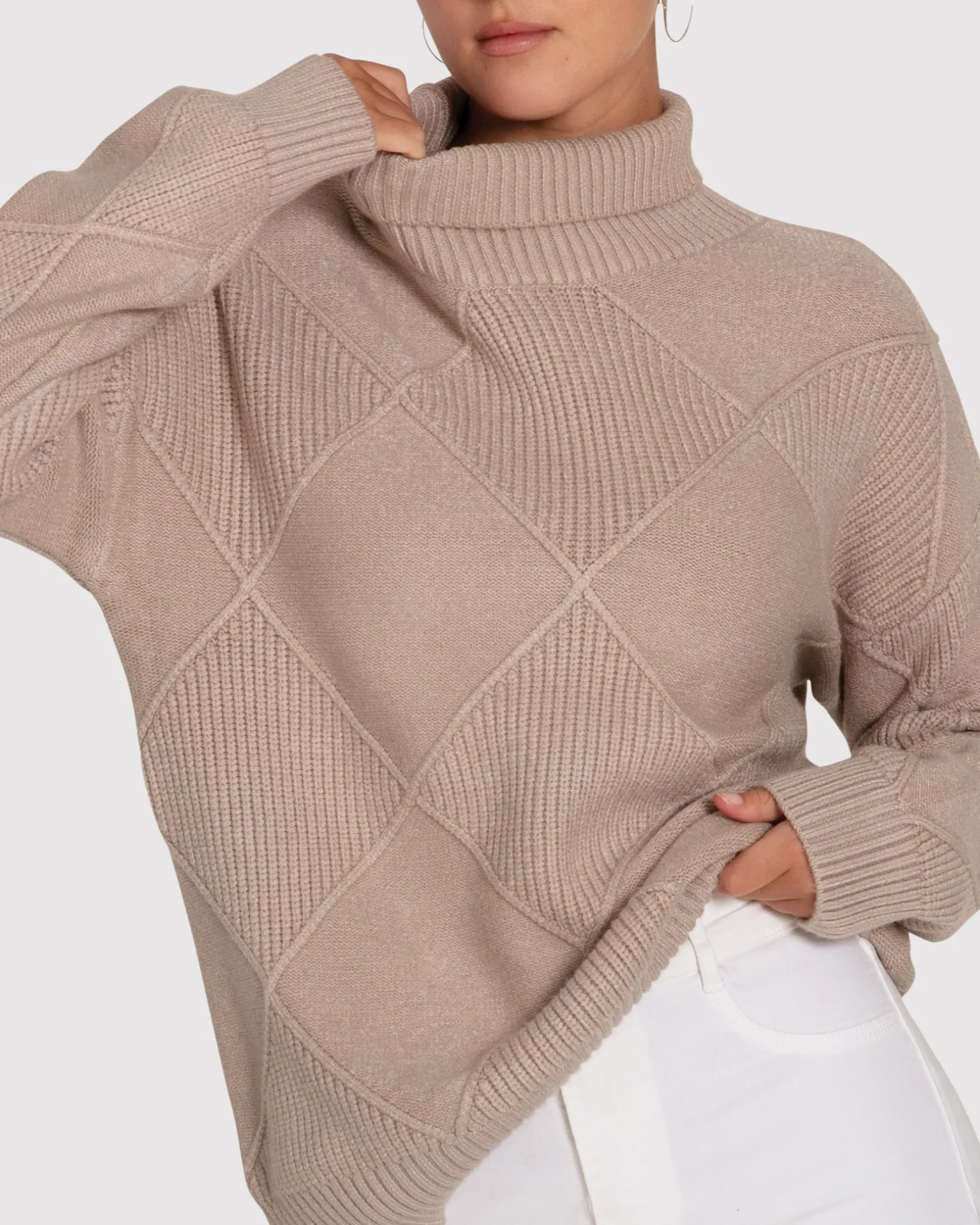 Belle & Bloom Sweaters | Sweaters>The Academy Turtleneck Jumper -