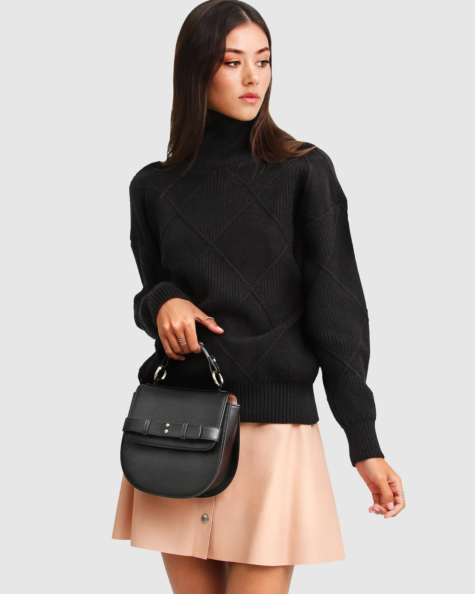 Belle & Bloom Sweaters | Sweaters>The Academy Turtleneck Jumper -
