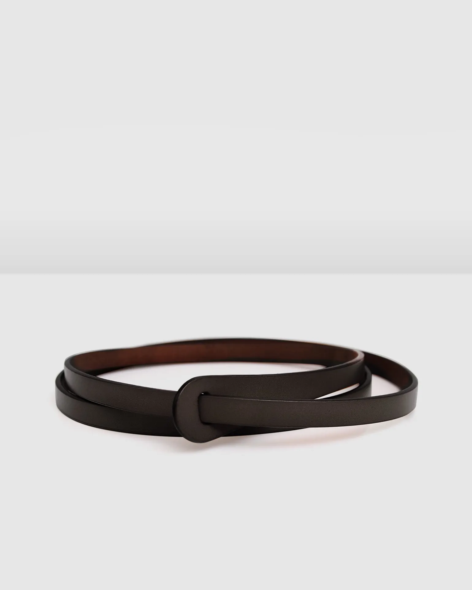 Belle & Bloom Belts>Tie The Knot Leather Belt -