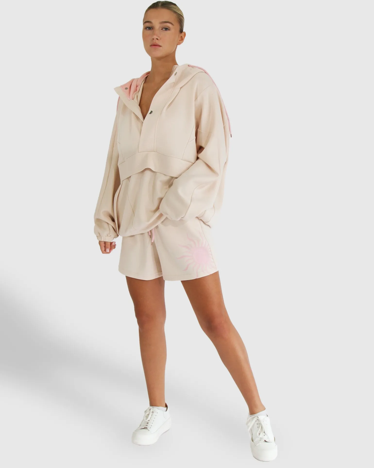 Belle & Bloom Pants>Turn To You Track Short -