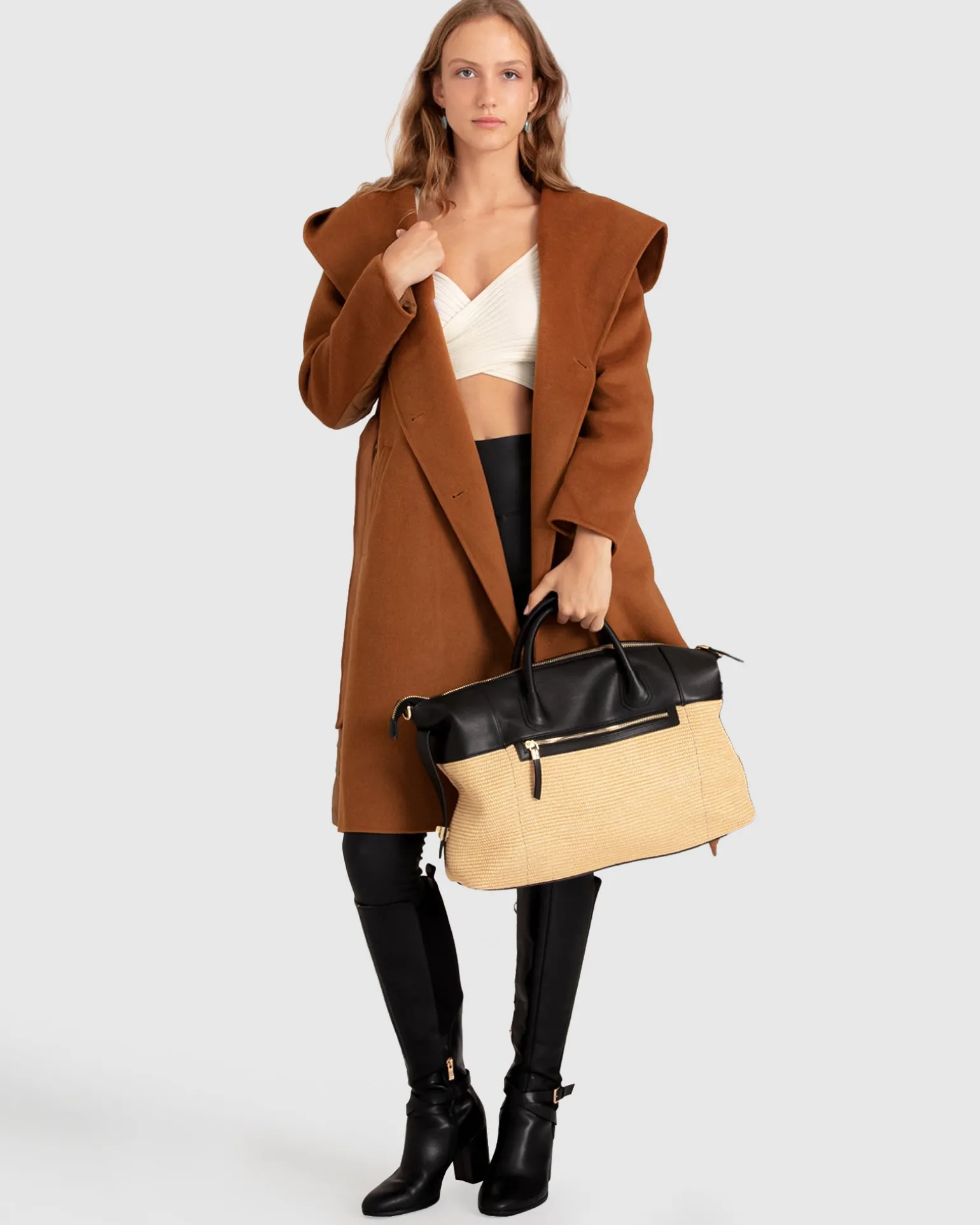 Belle & Bloom Wool Coats | Wool Coats>Walk Me Home Convertible Coat -