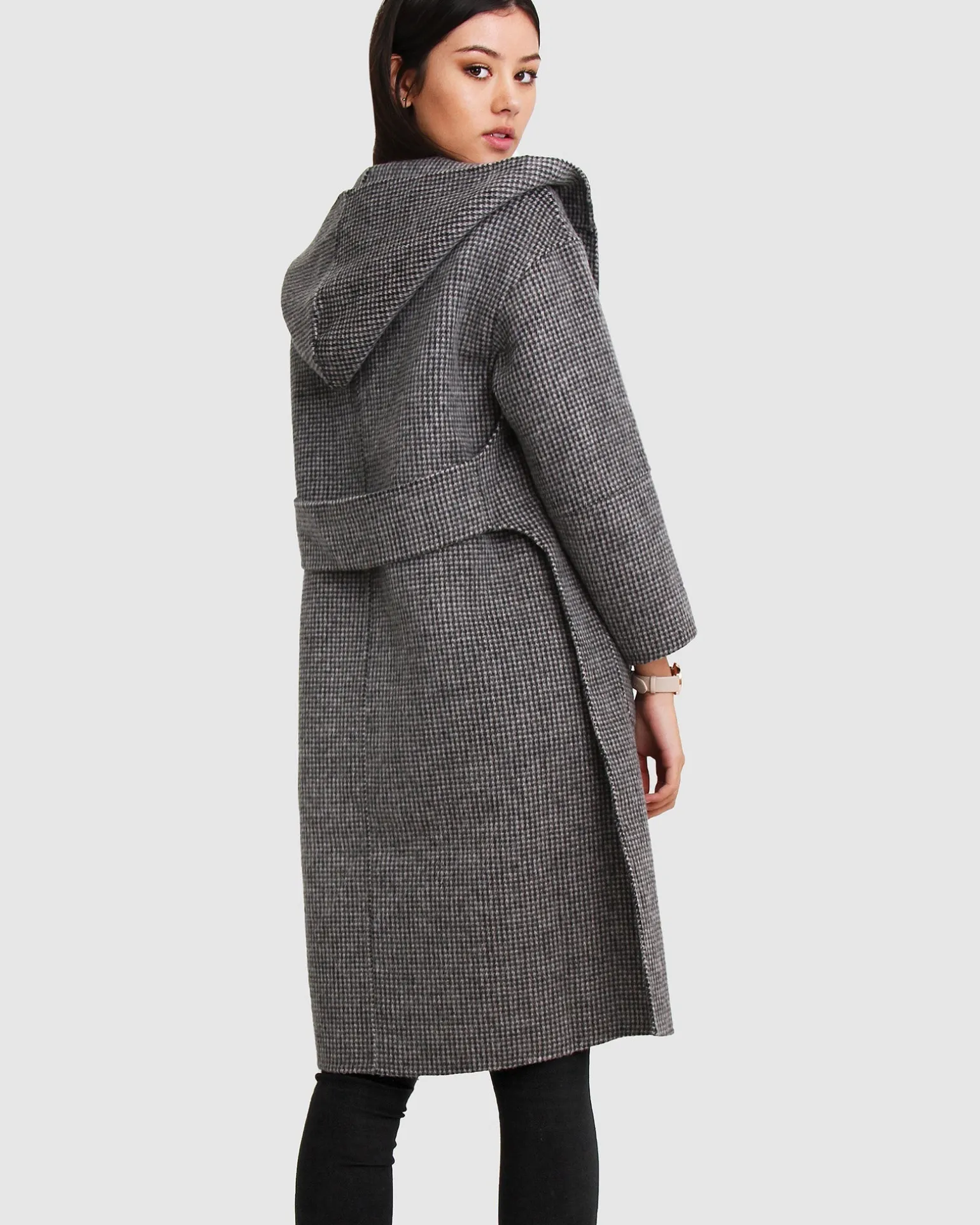 Belle & Bloom Wool Coats | Wool Coats>Walk This Way Wool Blend Oversized Coat -
