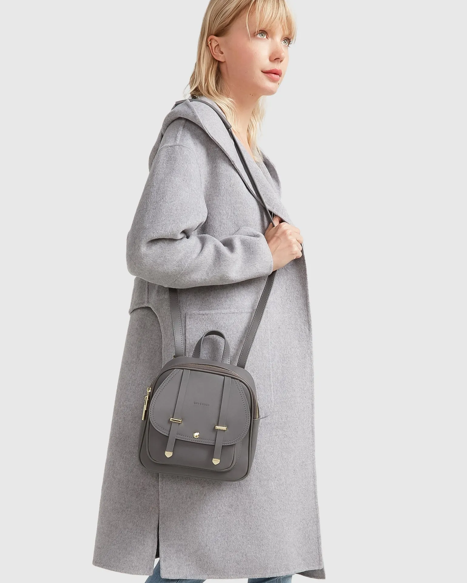 Belle & Bloom Wool Coats | Wool Coats>Walk This Way Wool Blend Oversized Coat -