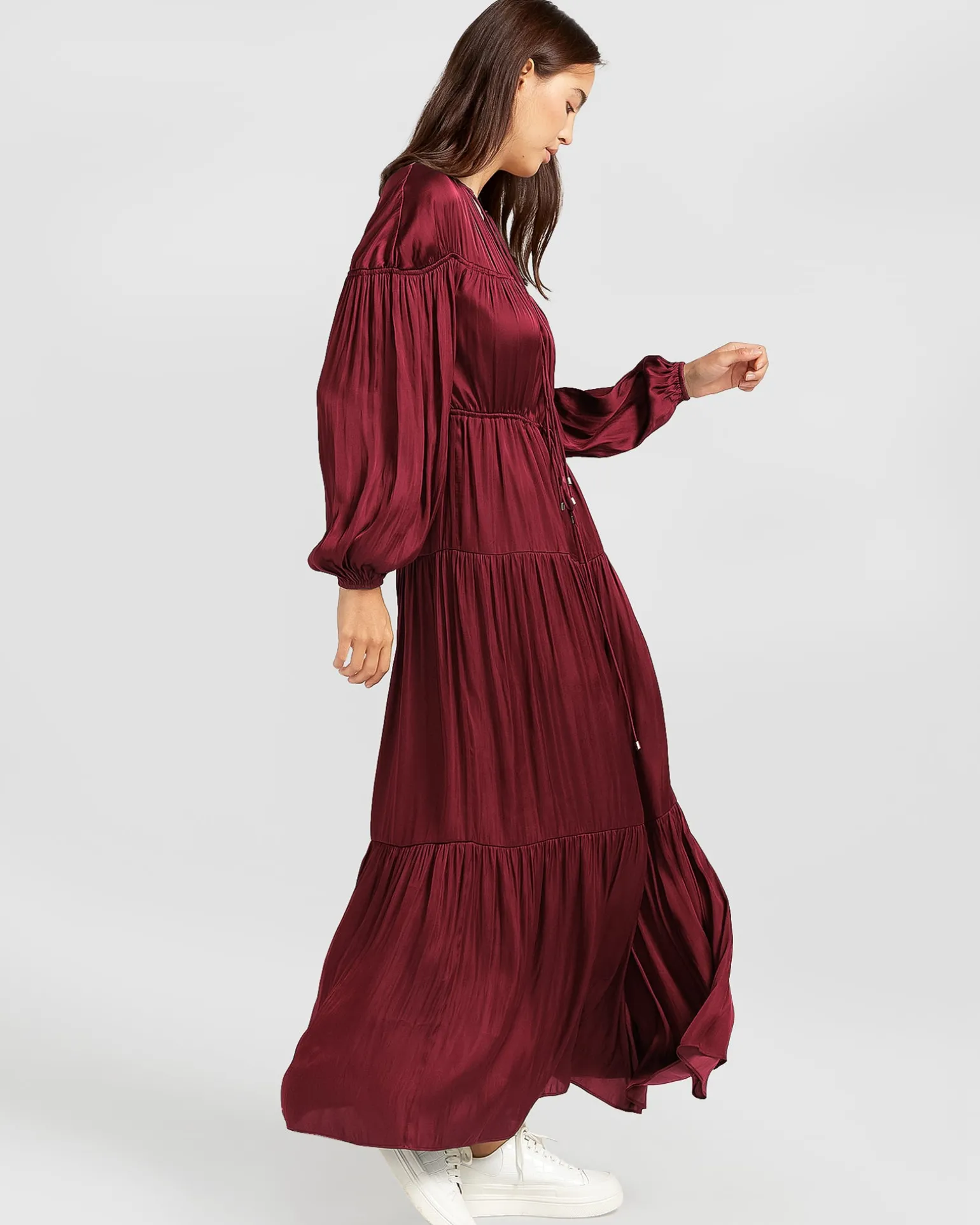 Belle & Bloom Maxi Dresses | Maxi Dresses>Window Seat Tiered Maxi Dress -
