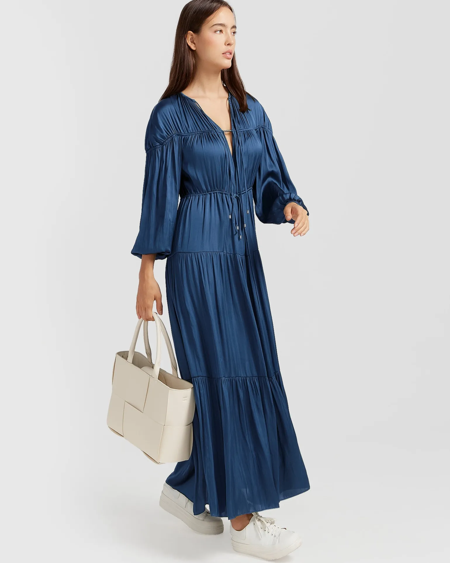 Belle & Bloom Maxi Dresses | Maxi Dresses>Window Seat Tiered Maxi Dress -