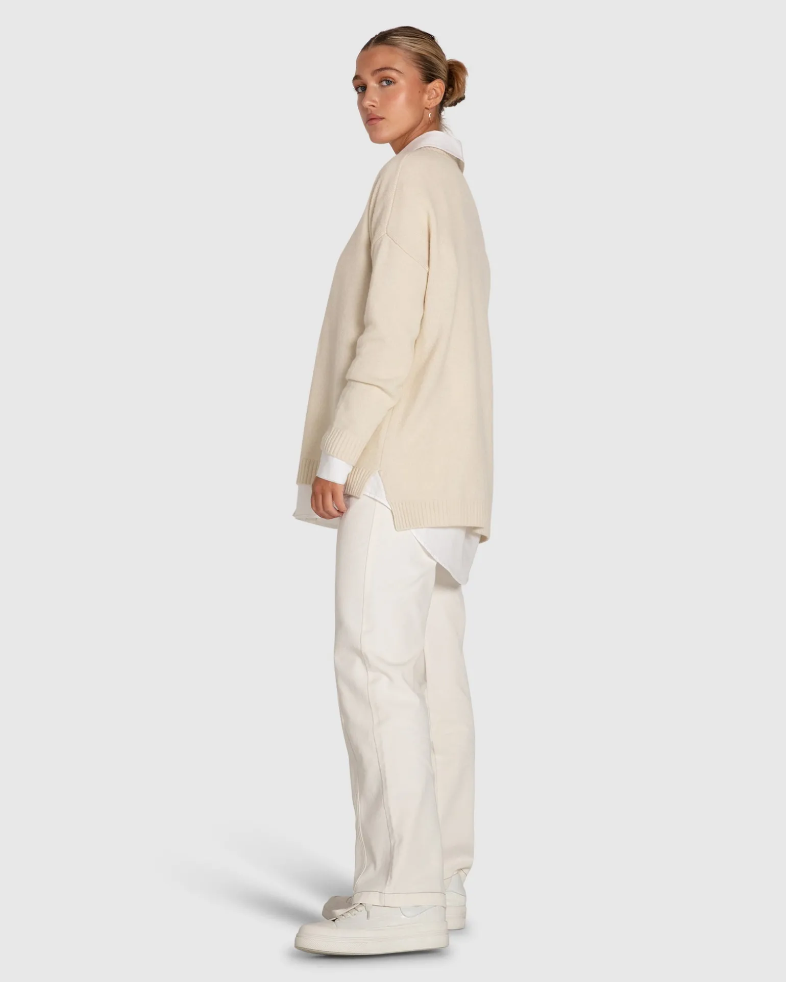 Belle & Bloom Sweaters | Sweaters>Wonder Of You Cashmere Blend Oversized Jumper -