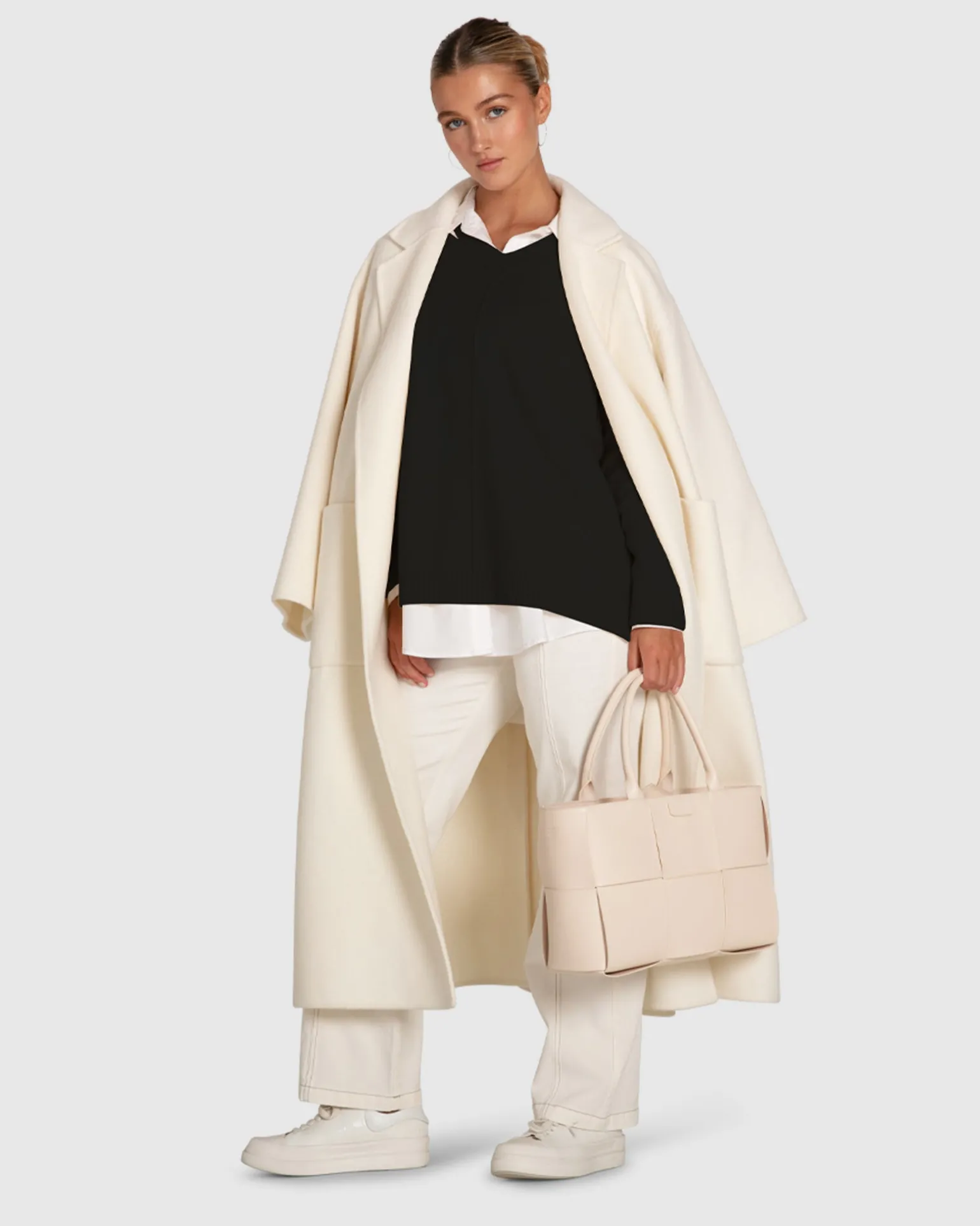 Belle & Bloom Sweaters | Sweaters>Wonder Of You Cashmere Blend Oversized Jumper -
